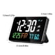 thumbnail image 3 of Reloj de escritorio Wifi Bewildely con brillo ajustable despertador electrónico Espejo naranja, 3 of 6
