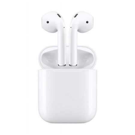 Restored Apple Airpods (2nd Generation) with Charging Case - White (Refurbished)