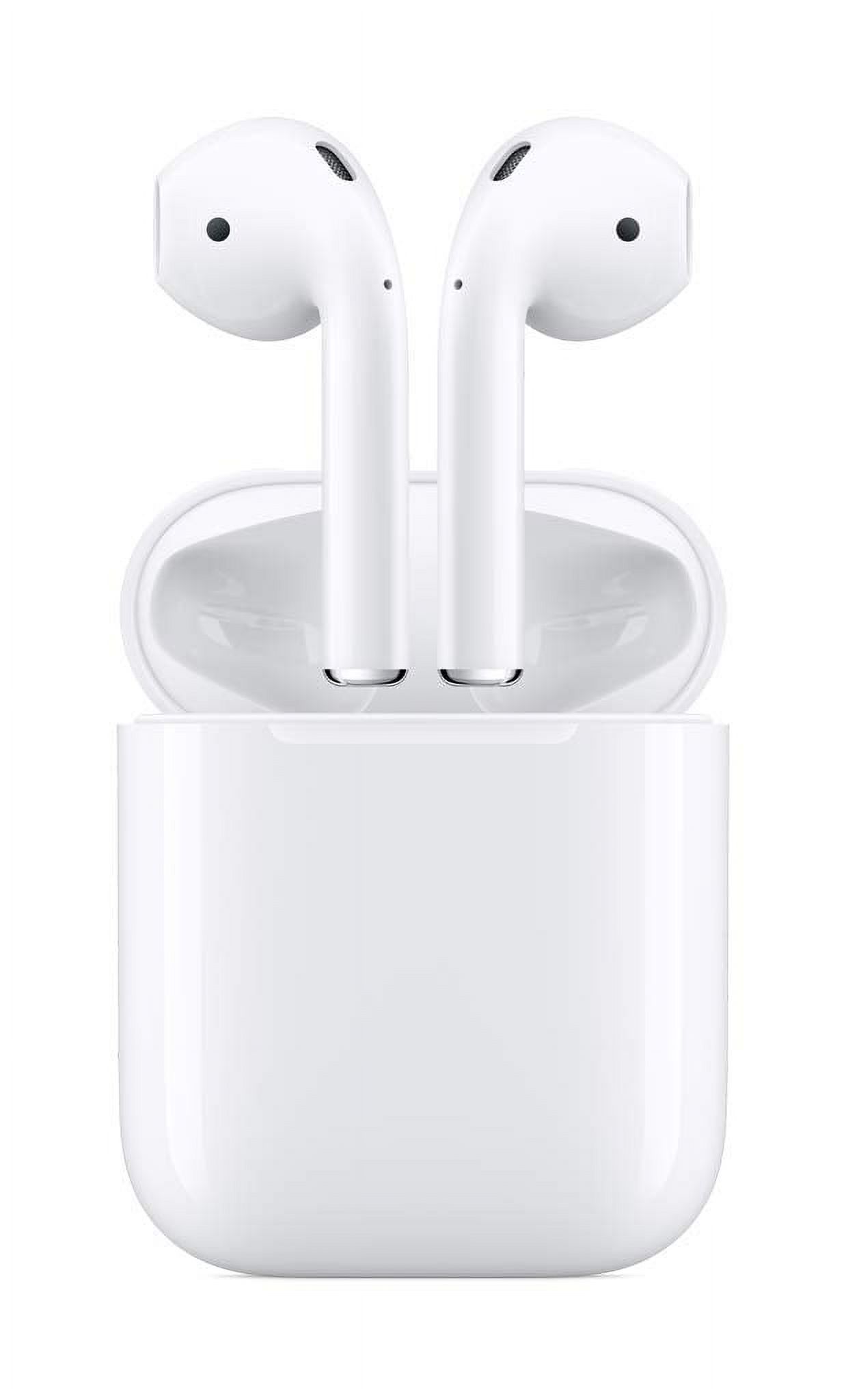 Restored Apple True Wireless Headphones with Charging Case, White, VIPRB-MV7N2AM/A (Refurbished) - image 3 of 5
