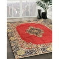 thumbnail image 2 of Ahgly Company Indoor Rectangle Traditional Red Medallion Area Rugs, 8' x 12', 2 of 6
