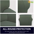 thumbnail image 3 of CHOK 2024 Super Stretch Sofa Slipcover Non Slip Couch Cover  Oversized Sofa  Dark Gray, 3 of 7