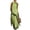 Green, variant on Women's 2 Piece Outfits Hooded Sleeveless Tunic Top And Wide Leg Pants Set Color Block Trim Linen Blend Irregular Hem Sets With Pockets For Summer Vacation Daily Wear S Khaki