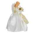 thumbnail image 5 of Kurt Adler 10-Light 9-Inch Ivory and Gold Angel Treetop, 5 of 7