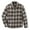 Coal Plaid, variant on Heavyweight Flannel Shirt Jacket Red Plaid LARGE