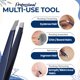 thumbnail image 2 of Pinzas para cejas aaasportx Professional con punta inclinada de acero inoxidable, 2 of 9