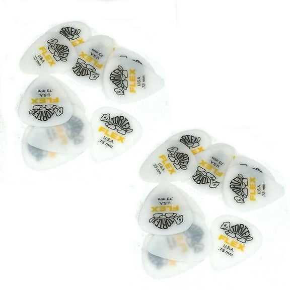 Dunlop Guitar Picks Flex Standard 24 Pack .73MM Light (428P.73)