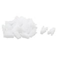 thumbnail image 1 of Unique Bargains 30Pcs Automobile Instrument Panel Dashboard Plastic Fastener Clips White, 1 of 2