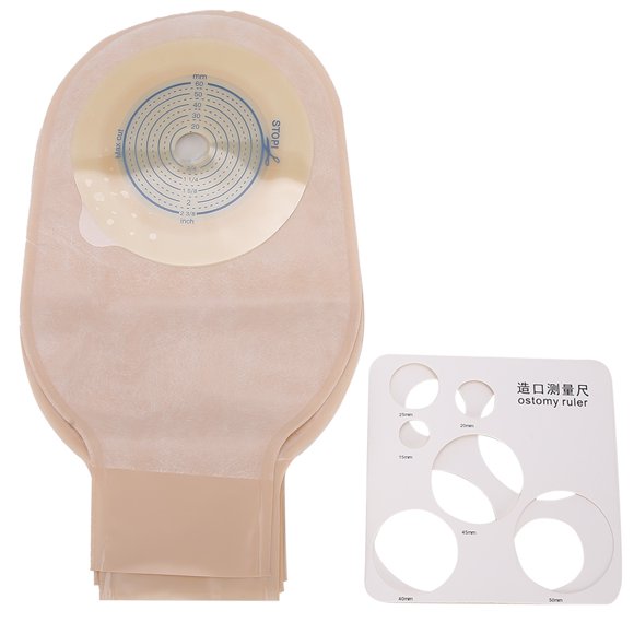 Ostomy,10pcs One Piece System Drainable Colostomy Bag Ostomy Bag Streamlined Design