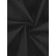 thumbnail image 5 of Unique Bargains Leotard Shirt Casual Long Sleeves Bodysuit Top L Black, 5 of 6