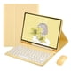 thumbnail image 1 of Funda con teclado YeeHi para iPad A16 2025 11th Gen 11", color amarillo, 1 of 7