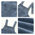 thumbnail image 5 of YWDJ Children Toddler Kids Infant Baby Boys Girls Cute Denim Overalls Suspender Pants Outfits Cute Sports Black 3Y, 5 of 5