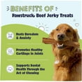 thumbnail image 6 of Pawstruck Premium Beef Jerky Dog Treat Chews, Large 10" Strips - 15 Count, 6 of 8