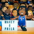 thumbnail image 2 of Bleacher Creatures Philadelphia 76ers Tyrese Maxey 10" Plush Figure, 2 of 5