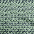 thumbnail image 1 of oneOone Polyester Lycra Blue Fabric Floral Dress Material Fabric Print Fabric By The Yard 56 Inch Wide, 1 of 4