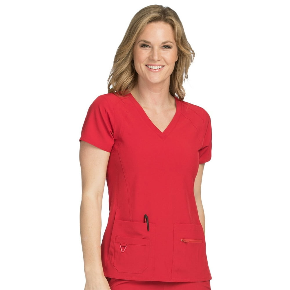 Med Couture - Med Couture Activate Women's V-Neck Racerback Scrub Top ...