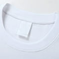 thumbnail image 3 of Camiseta Casual de Manga Corta de la Blusa de Cuello Redondo, Mangas de Mano para Hombres, 3 of 5