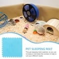 thumbnail image 2 of Shisuyan 8 Pcs Tapis pour Cochon d'Inde Lavables Doublures de Cage pour Cochon d'Inde Réutilisables Tapis de Literie d'Hiver pour Hamster, 2 of 9