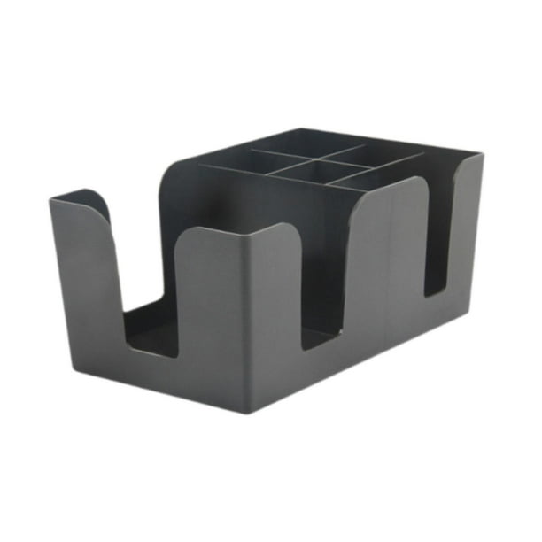 Organizador de barra, caja de almacenamiento de vasos, extractor de vasos desechable multifuncional, rellenable para restaurante, cafetería, cocina, Estilo C