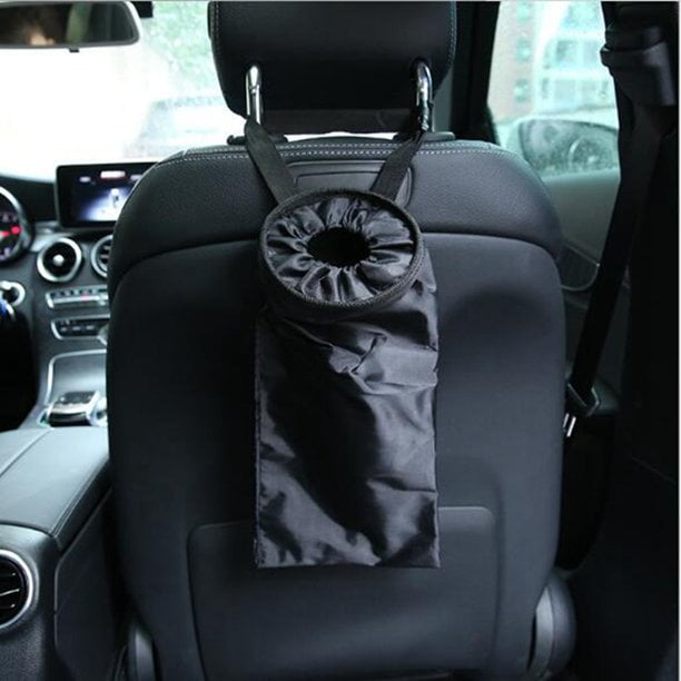 Car trash can garbage hanging bag holder container auto back seat storage ba RAS 