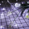thumbnail image 3 of Morttic LED Curtain String Lights, 8 Modes USB Fairy String Light with Remote Control, Christmas, Backdrop for Indoor Outdoor Bedroom Window Wedding Party Decoration (10ft x 10ft,Cool White), 3 of 8