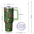 thumbnail image 2 of 40 Oz Winter Tumbler With Handle, Christmas Day Coffee Mug Cup, Festive Holiday Present, 2 of 4