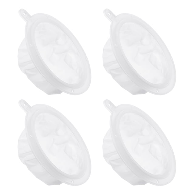 Uxcell 6.1" O.D. 300 Mesh Food Filter Strainer Kitchen Mesh Filters Strainers Fine Mesh Sieve White 4 Pack