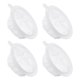 thumbnail image 1 of Uxcell 6.1" O.D. 300 Mesh Food Filter Strainer Kitchen Mesh Filters Strainers Fine Mesh Sieve White 4 Pack, 1 of 6