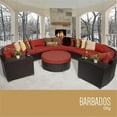 thumbnail image 1 of TKC Barbados 8 Piece Outdoor Wicker Patio Furniture Set, 1 of 1