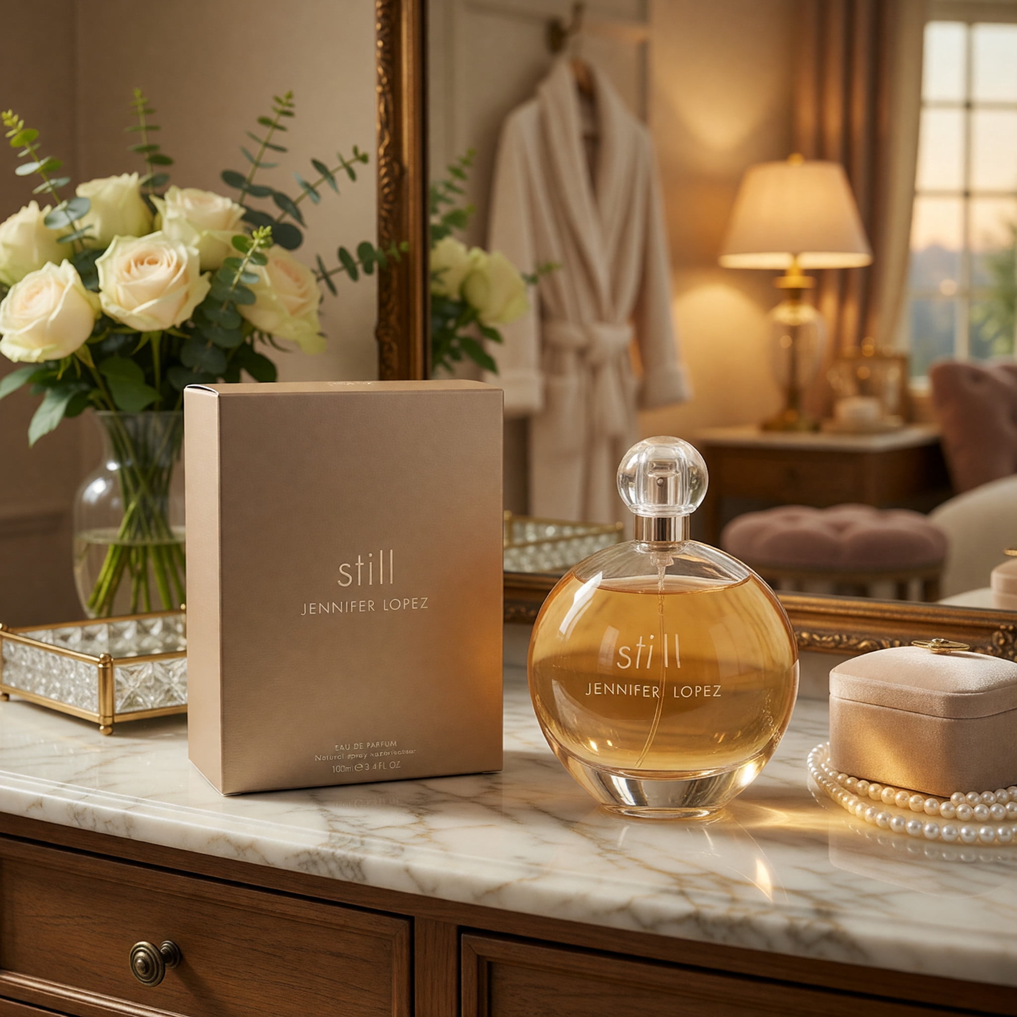 Jennifer Lopez Still Eau de Parfum Spray, 100 ml, Jasmine