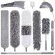thumbnail image 1 of Plumeros de limpieza, 9 unidades, de microfibra extensible con barra de 2,5 m, 1 of 7