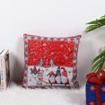 thumbnail image 3 of Yuarrent Funda de almohada de Navidad para el hogar, adorno de Festival Adorable, fundas de almohadas de Navidad, funda de cojín, fundas de cojines de Kits de decoración para fiestas Rojo Yuarrent HA069751-01, 3 of 6