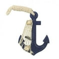 thumbnail image 2 of Hampton Nautical Anchor-303 Wooden Whitewashed 6" Nautical Anchor Decor, White, 2 of 4