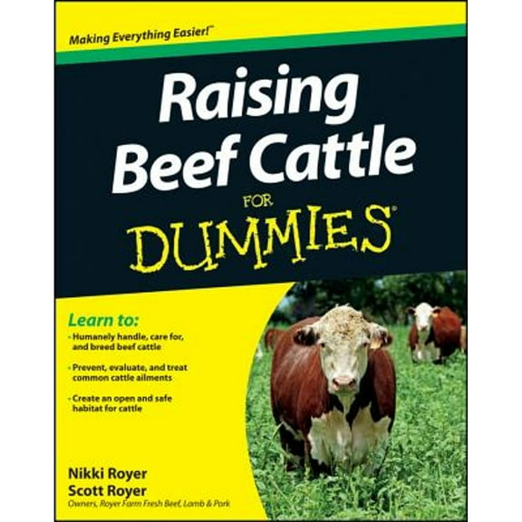 Pre-Owned Raising Beef Cattle For Dummies Paperback