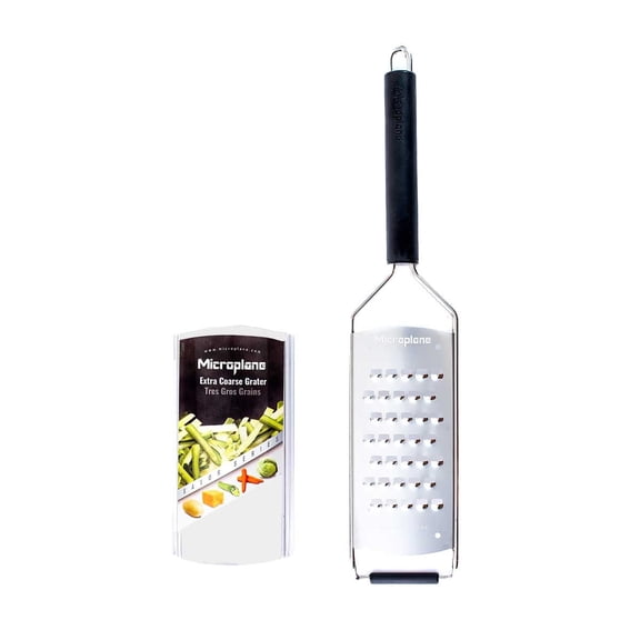 Microplane Savor Series Extra Coarse Grater — Perfect for Coleslaw & Hash Browns