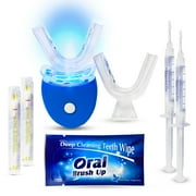 MagicBrite Complete Teeth Whitening Kit 2 Carbamide Peroxide Whitening Gel Pens with 1 LED Light At Home Whitening