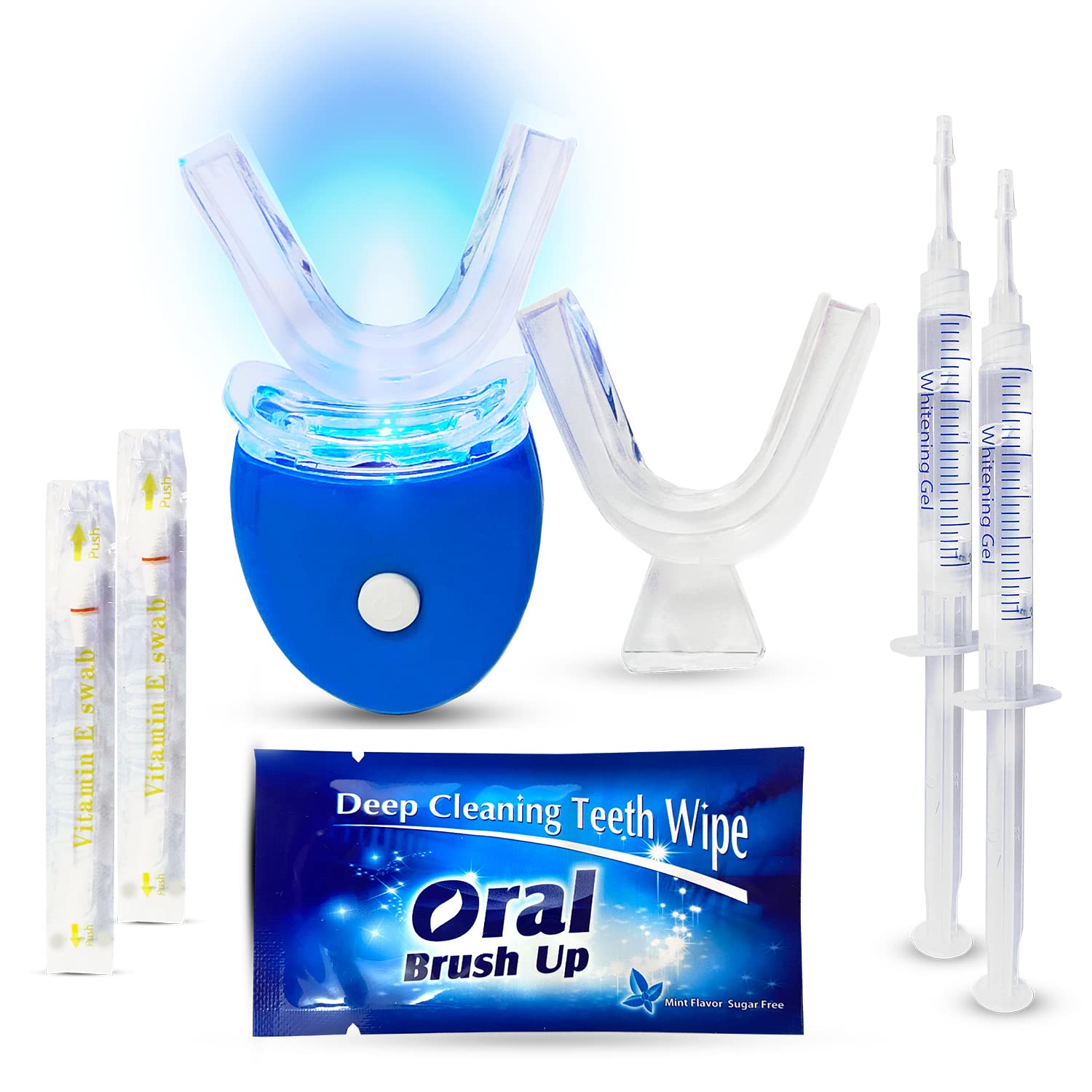 MagicBrite Complete Teeth Whitening Kit 2 Carbamide Peroxide Whitening Gel Pens with 1 LED Light At Home Whitening - image 7 of 10