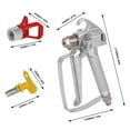 thumbnail image 5 of 3600PSI High Pressure Airless Paint Spray Gun With 517 Tip & Nozzle Guard Pump Sprayer And Airless Spraying Machine ,Easy to Clean, 5 of 7