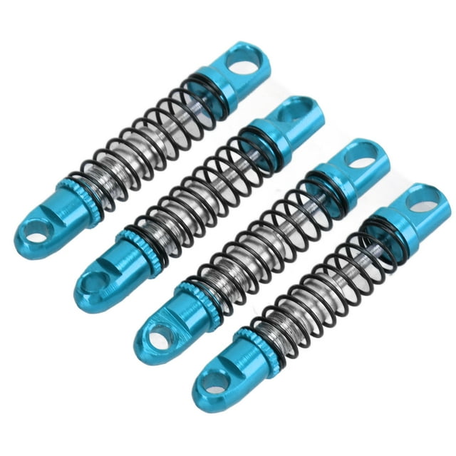 QIILU Metal , Attractive Durable Practical Lightweight Compact Upgraded Front Rear Damper Aluminum Alloy For WPL D12 For 1/10 RC Car