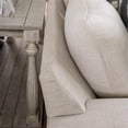 thumbnail image 6 of Furniture of America Mystie Chenille Loveseat with Nailhead Trim in Ivory, 6 of 8