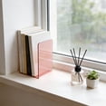 thumbnail image 4 of Bookends, Book Stand, Desktop Organizer, Clear Acrylic Book Holder for Desk Shelf, Modern Sturdy Design, 4 of 6