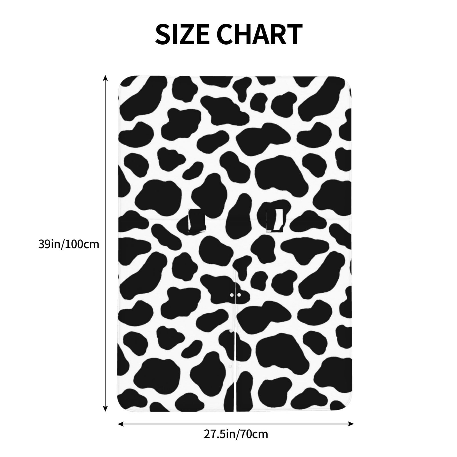 Car Seat Cover Baby - Cow black white print cute Breathable Infant Car Seat Cover for Baby Carseat, Lightweight Comfort Baby Essentials Must Haves Newborn Stuff for Girl Boy