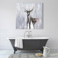thumbnail image 2 of Winter abstract deer - 36"x36" canvas - Print on demand, 2 of 5