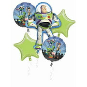 Disney Toy Story Buzz Lightyear Mylar Birthday Balloon Bouquet