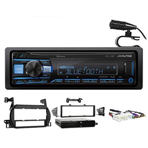 1Din Alpine Digital Media Bluetooth Stereo Receiver Fit 02-04 Nissan Altima