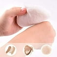 thumbnail image 2 of Large Powder Puff Velour Body Powder Puff Round Fluffy Powder Puffs Ultra Soft Body Puff Washable for Loose Body Powder Face Powder Baby Powder Makeup with Ribbon, 2 of 3
