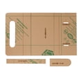 thumbnail image 3 of Leather Template Set, Wallet Craft Tool Leather Template, Hand Bag Craft Tool For Handbag Business Card Holder Envelope Bag Passport Holder, 3 of 8