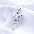thumbnail image 4 of Collar SONGCHANGJEWELRY Evenstar Aragorn Arwen chapado en plata, 4 of 6