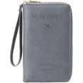 thumbnail image 1 of Rfid Passport Wallet Case, Zippered Anti-theft Passport Bag, Travel Essentials, 1 of 6