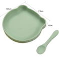thumbnail image 3 of YAOMOBB Baby Serve Plate Strong Suction Baby Plate with Food Grade Silicone Secure Feeder Dish for Toddlers, 3 of 7