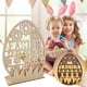 thumbnail image 1 of Fiudx Adornos de Madera Led para Pascua, Estatua Decorativa de Conejo con Luces Led, Diseño Único de Tallado En Madera, Decoración de Mesa Perfecta, Ideal para Pascua, Inauguración de La Casa, Tamaño, 1 of 5